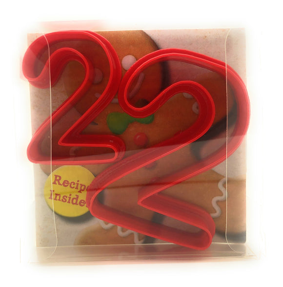 Two Digit Shaped Cookie Cutter Set of 2