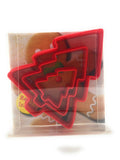 Fir Tree Christmas Tree Cookie Cutter set of 3