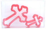 Cross Cookie Cutter Set of 2