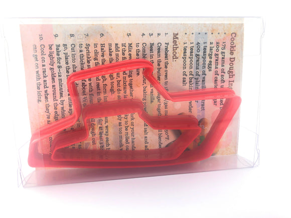 Boat Cookie Cutter Set of 2, Biscuit, Pastry, Fondant Cutter