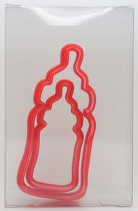 Baby Bottle Cookie Cutter Set of 2