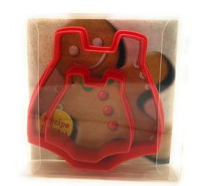 Baby Romper Cookie Cutter Set of 2
