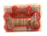 Dog Bone Cookie Cutter Set of 2