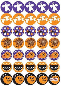 35 x Halloween Cupcake Toppers
