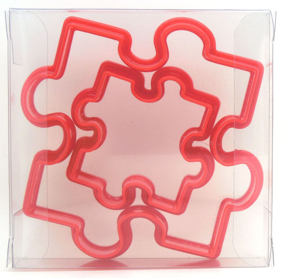 Jigsaw Cookie Cutter Set of 2
