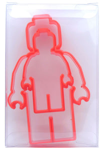 Minifigure Man Cookie Cutter Set of 2