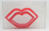 Kissing Lips Cookie Cutter Set of 2