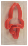 Rocket Ship Cookie Cutter Set of 2