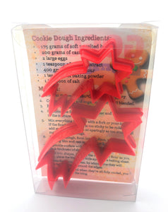 Shooting Star Cookie Cutter Set of 2